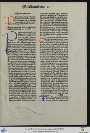Epistola pauli ad Corinthios secunda