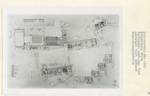 Grundschule Britz, Berlin-Neukölln (Diplomarbeit bei Kurt Dübbers): Grundriss Erdgeschoss 1:200