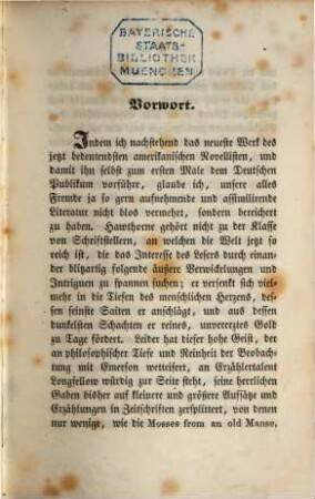Der Scharlachbuchstabe : Von Nathaniel Hawthorne. Aus dem Englischen von Wm. E. Drugulin, 2