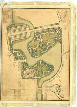 Hofgarten um 1810 (Weyhe)