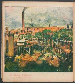 Los últimos "cuadrados" - [Dibujo] por Willy Baur : (Entre Viamonte y Tucamán)