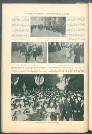 Congreso Médico - Exposición de Higiene