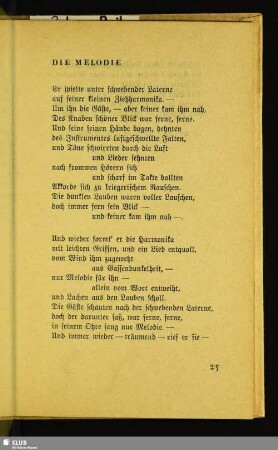 Die Melodie