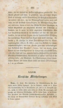 575-576 Kirchliche Mittheilungen