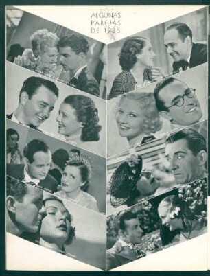 Algunas parejas de 1935