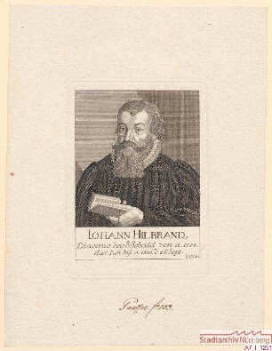 Johann Hilbrand, Diakon bei St. Sebald