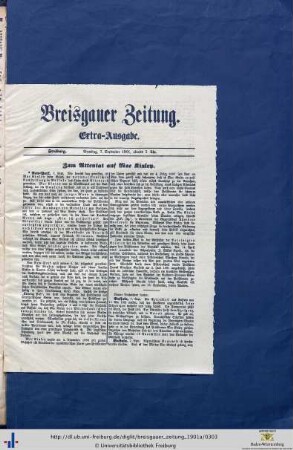 07.09.1901 (Extra-Ausgabe)