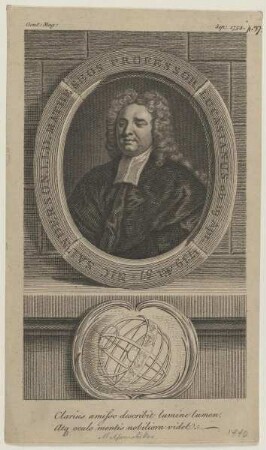 Bildnis des Nicholas Saunderson