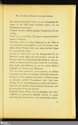 Wir werden in Gewahrsam genommen