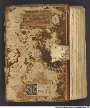 (Johannis Slitpacher) Monachi Mellicensis Manuale viaticum super Regulam S. Benedicti a. 1448 compositum - BSB Clm 18995