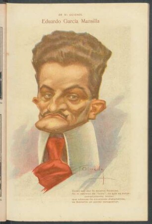 Eduardo García Mansilla - [Caricatura] : De mi Guignol