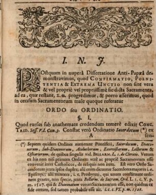 Diss. theol. qua praecipui pontificiorum errores circa doctrinam de sacramentis in genere ... ob oculos sistuntur : continuatio