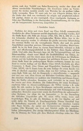 254 [Rezension] Schedl, Claus, Die Fülle der Zeiten