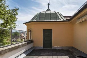 Kinderhort — Westlicher Gebäudeflügel — Dachterrasse