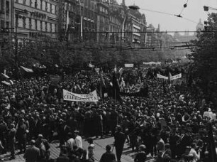 Umzug am 1. Mai