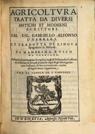 Agricoltura