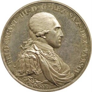 König Friedrich August I. - Frieden von Tilsit