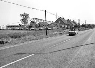 Deutsch-polnische Grenze, 1992. Autohändler in Dobberzin