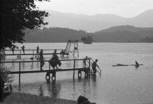 Seehausen: Strandbad, mit Badesteg