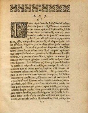Dissertatio Moralis De Fictionibus Iuris Naturae Et Gentium