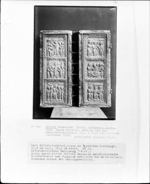 Karolingisches Elfenbein-Diptychon