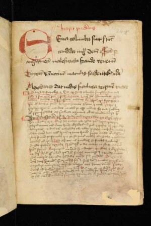 Aurelius Prudentius Clemens: Tituli historiarum sive Dittochaeon cum commento.
