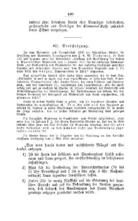 Berichtigung : [IV. Elementarschulwesen]