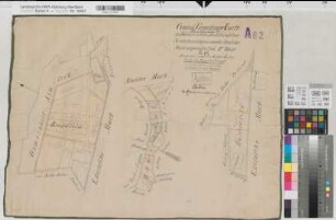 Stadtlohn (Stadtlohn), Almsicker Mark, Distrikte der Servitutberechtigten aus Estern, Bl.2 Brouillonkarte