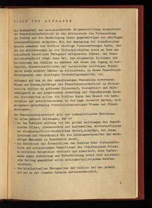 Ziele und Aufgaben