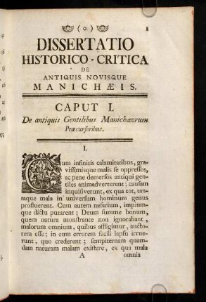 1-298, De Antiquis Novisque Manichaeis