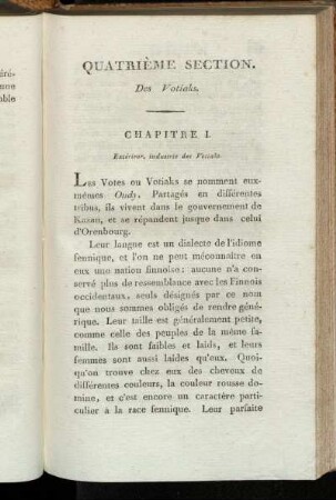 Quatrième section