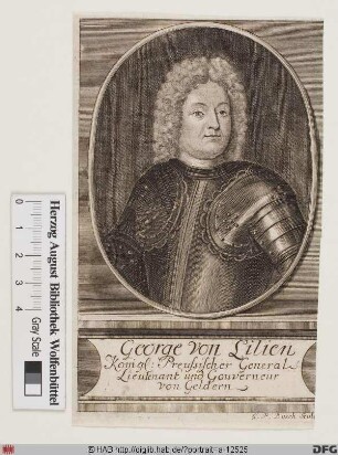Bildnis Georg Lilien (II) (1704 von)