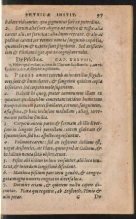 De Piscibus. Cap. XXXVIII.