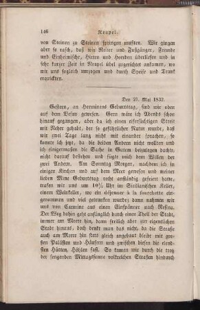 Den 21. Mai 1832.