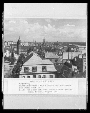Magdeburg, Blick über die Stadt