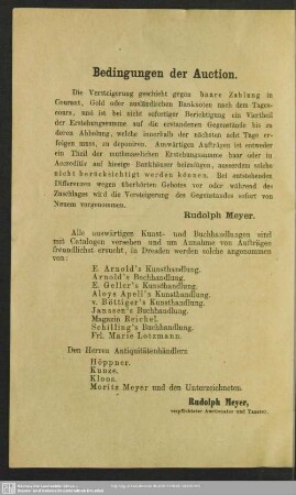 Zur gefälligen Beachtung