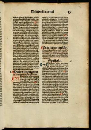 170r-175v, Tractatus eiusdes Cancellarij parisien. de non esu carnium carthusiensium...