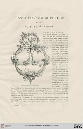 3: L' école française de peinture en 1877, [3] : Notes et réflexions