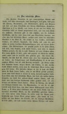 14. Das isländische Moos