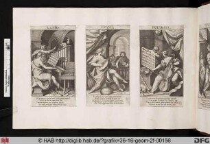 Rechts: Polyhymnia.