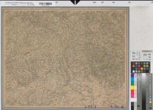 Arnsberg, Regierungsbezirk, Topgraphische Karte vom Regierungs-Bezirk Arnsberg auf Grundlage der v. Dechen´schen Geologischen Karte und der Königl. Generalstabs Karte, Section Siegen