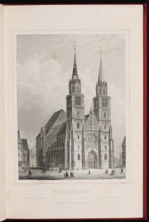 Die Lorenzkirche. - Sankt Lorenz, Nürnberg