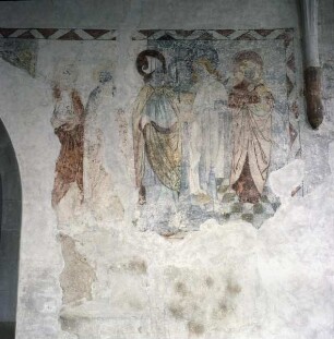 Heilige, möglicherweise Christus mit Heiligen