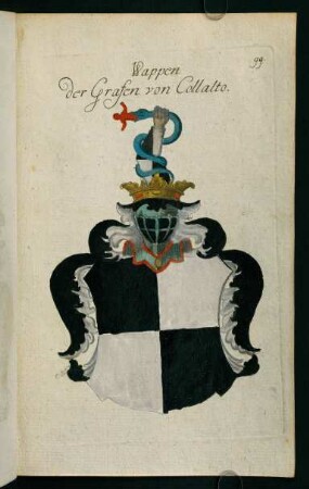 99r-99v, 99. Wappen der Grafen von Collalto