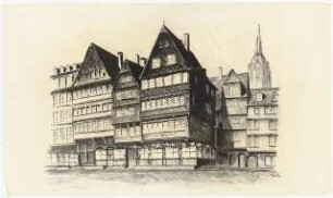Restaurant Heyland, Römerberg, Frankfurt/Main: Perspektivische Ansicht