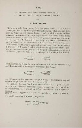 Sulle forme binarie dei primi quattro gradi appartenenti ad una forma ternaria quadratica.
