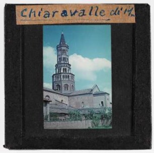 Chiaravalle di Milano: Vierungsturm (Foto 1944)