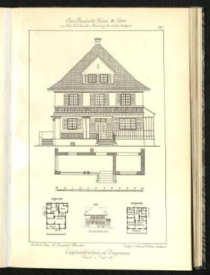 Einfamilienhaus in Tegernsee, Details zu Tafel 19.