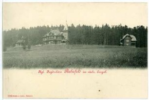 Rehefeld im Erzgebirge. Jagdschloss