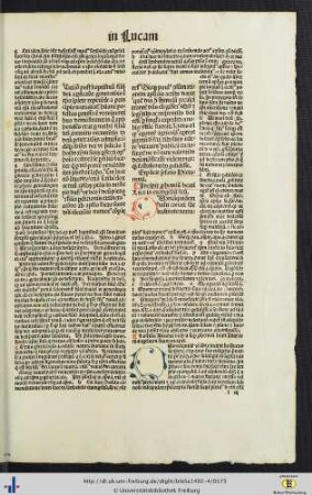 Prohemium beati Luce in evangelium suum cum postilla